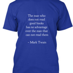 Mark Twain Quote on Reading