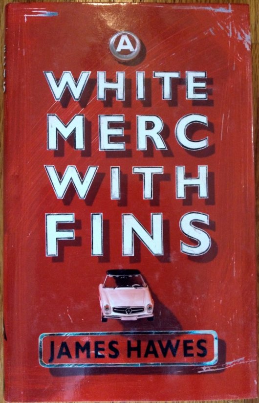 A White Merc with Fins