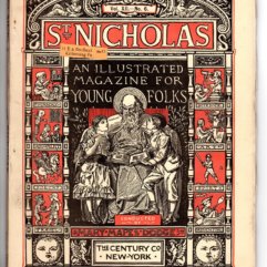 St Nicholas Magazine April 1885 Huck Finn Ad Front