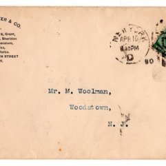 Charles L Webster Company Envelope