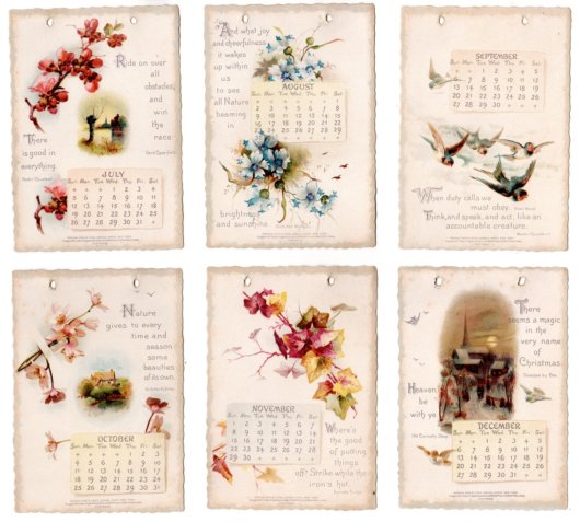 The Dickens Calendar 1896