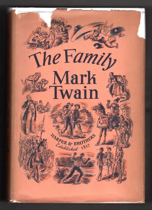 The Family - Mark Twain - dust jacket