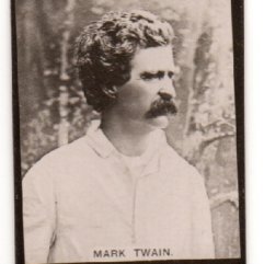 Guinea Gold 339 Mark Twain tobacco card