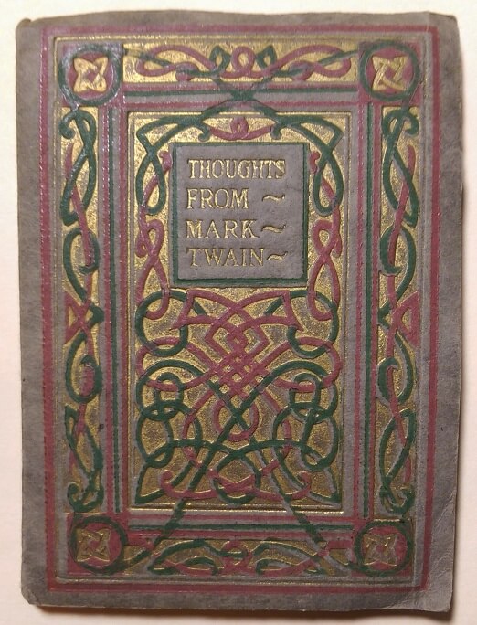 Thoughts from Mark Twain front cover