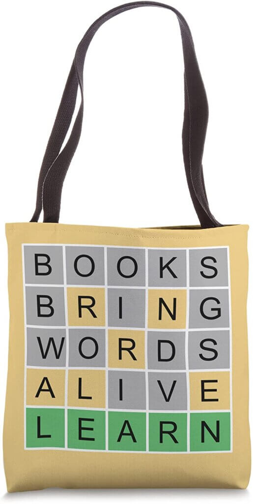 Wordle Merch – Books Bring Words Alive