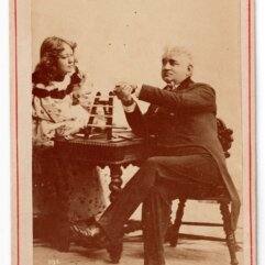 N566 Newsboy Cabinet Card No. 191 Pudd'nhead Wilson