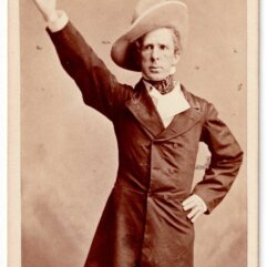 CDV John T. Raymond as Colonel Sellers