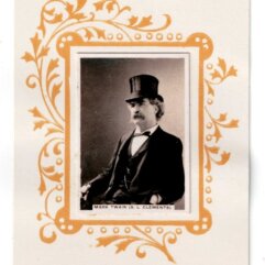 Lever Brothers Trade Card, Mark Twain