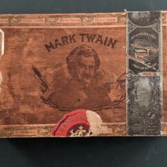 Mark Twain Cigar Box Wm. Graf & Sons Co. 1901 Series Tax Stamps