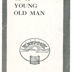 Kryptok Optical Lens Brochure with Mark Twain Reference